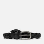 Women's 25MM Braided Leather Belt