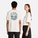 Illustrated Tree Logo Back Graphic T-Shirt
