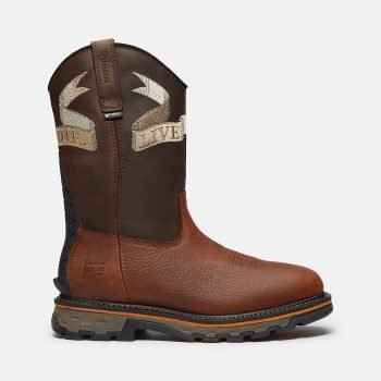 Men's True Grit Live Free or Die Pull-On Soft Toe Waterproof Work Boot