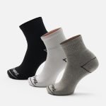 Bowden 3-Pack Full Cushion Quarter Sock